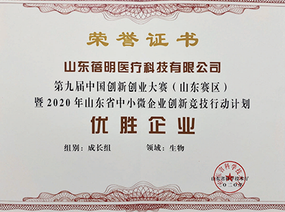 中国创新创业大赛优胜企业